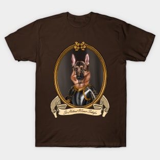 Renaissance Dog - Sir Helmut Werner Schäfer (A German Shepherd) T-Shirt